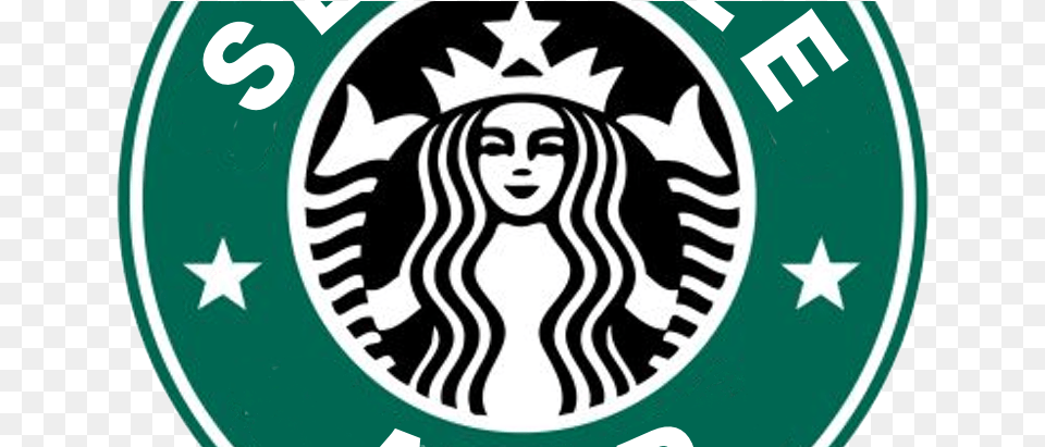 Starbucks Logo Face, Head, Person, Baby Free Png Download