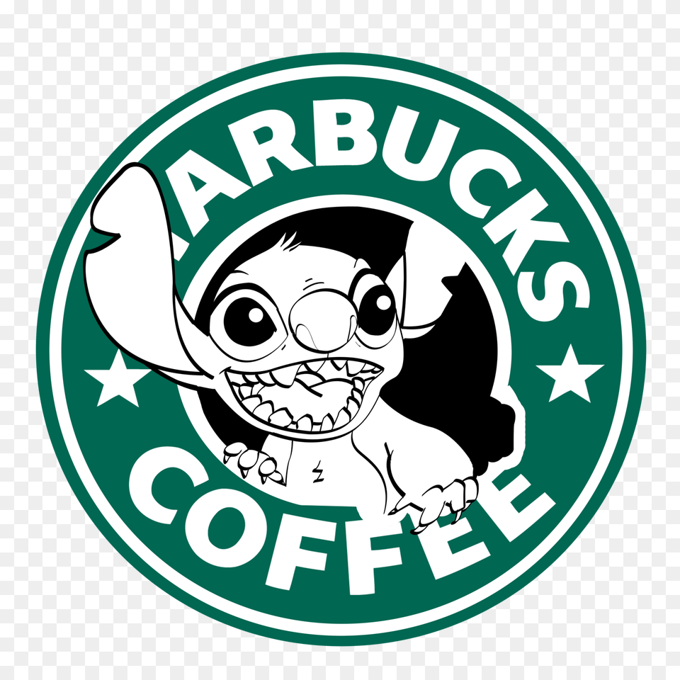 Starbucks Logo Drawing Cute Starbucks Logo, Sticker, Face, Head, Person Png