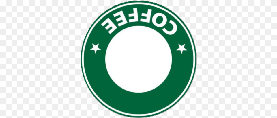 Starbucks Logo Empty Green Coffee Sticker By Liz Starbucks, Disk Free Transparent Png
