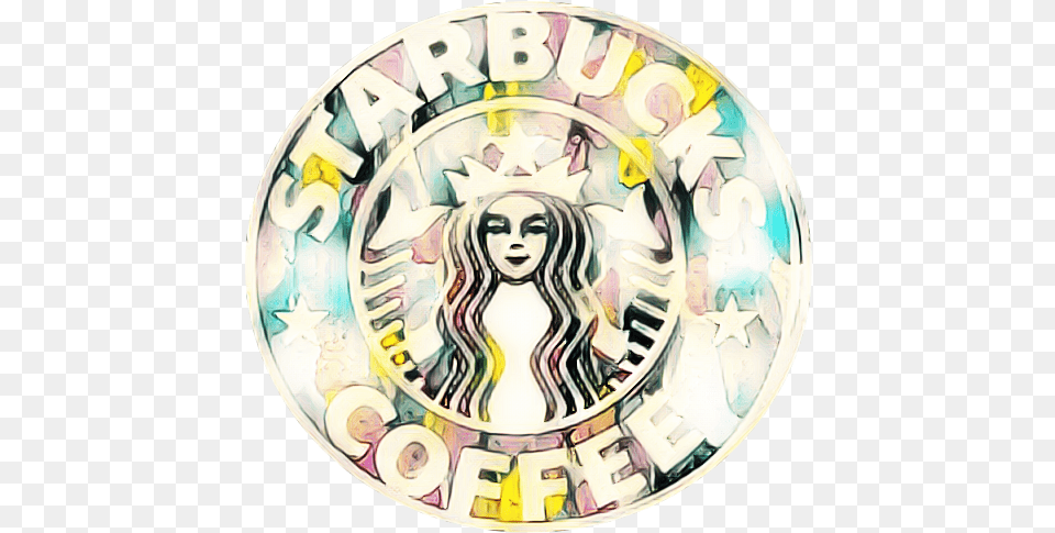 Starbucks Logo Freetoedit Circle, Art Free Transparent Png