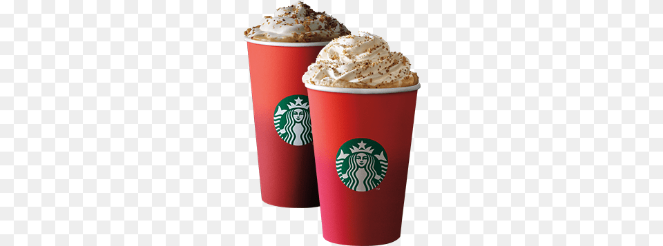 Starbucks Merry Monday Bogo Deals Banner Freeuse Melissa Starbucks Red Cup Cream, Dessert, Food, Ice Cream Free Transparent Png