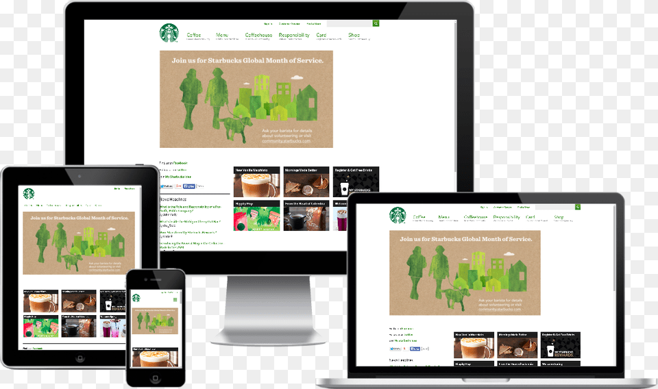 Starbucks Olsen Light Wordpress Mobile Version, Computer, Phone, Electronics, Mobile Phone Free Transparent Png