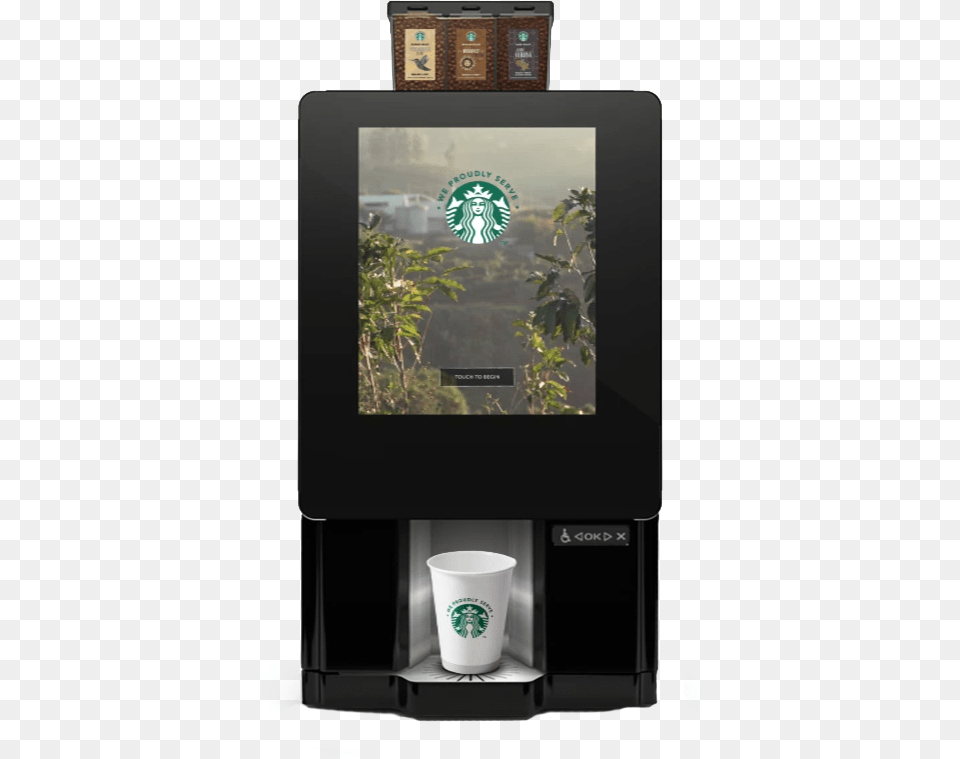 Starbucks Serenade Office Starbucks Coffee Machine, Cup, Disposable Cup, Beverage, Computer Hardware Free Transparent Png