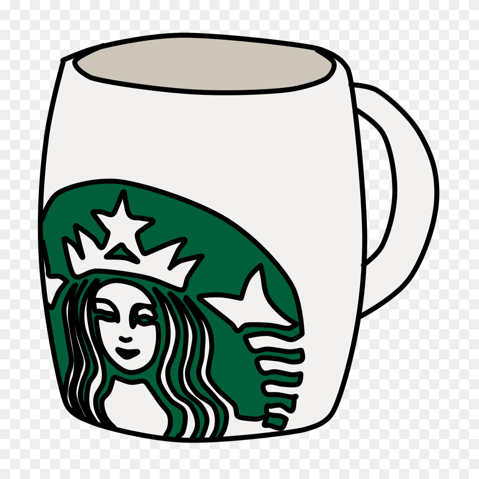 Starbucks Starbuckscoffee Cup Starbukscup Niebieskoka, Face, Head, Person, Beverage Png Image