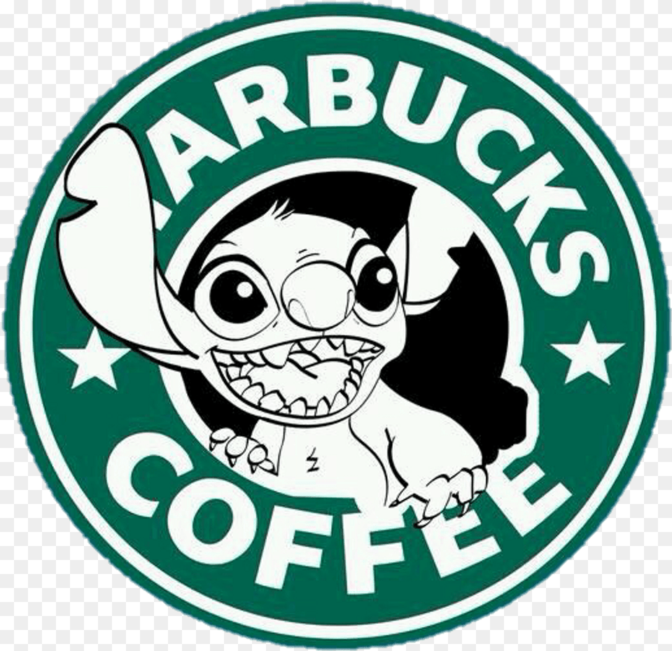 Starbucks Stitch, Logo, Face, Head, Person Png Image