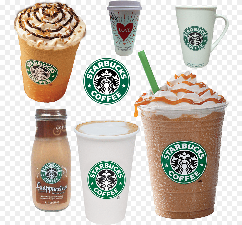 Starbucks Vector Frappuccino Transparent Starbucks Drink, Cup, Dessert, Ice Cream, Food Free Png