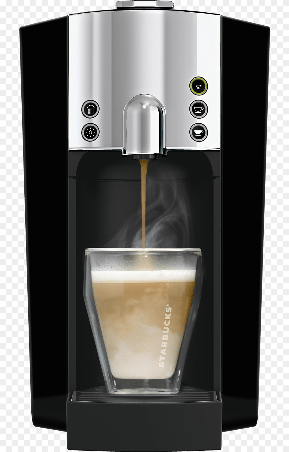 Starbucks Verismo 600 Brewer Coffee, Cup, Electrical Device, Switch, Beverage Free Transparent Png