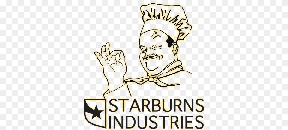 Starburns Industries, Advertisement, Logo, Face, Head Png Image