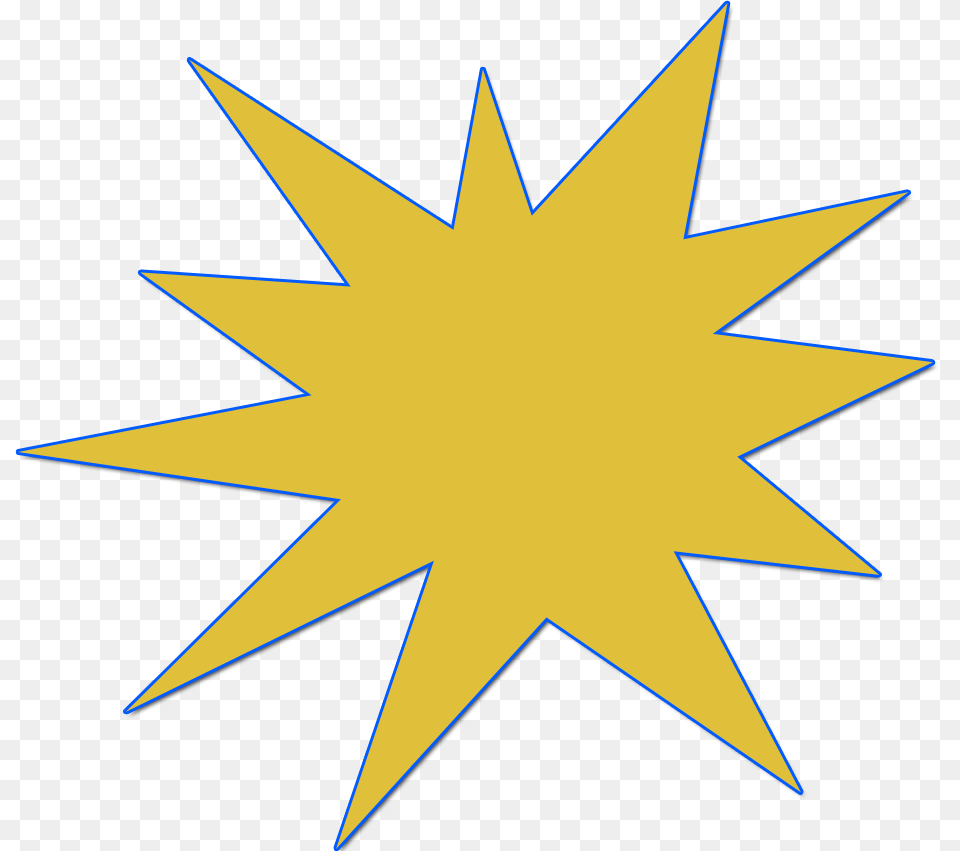 Starburst Clip Art, Star Symbol, Symbol, Nature, Outdoors Free Png