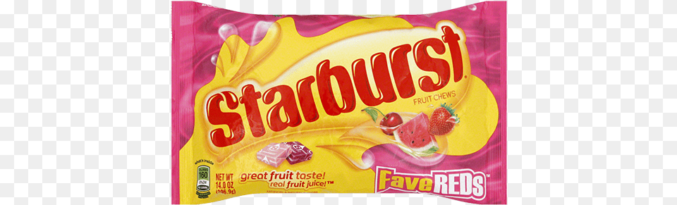 Starburst Fruit Chews Favereds Starburst Candy, Food, Sweets Free Png