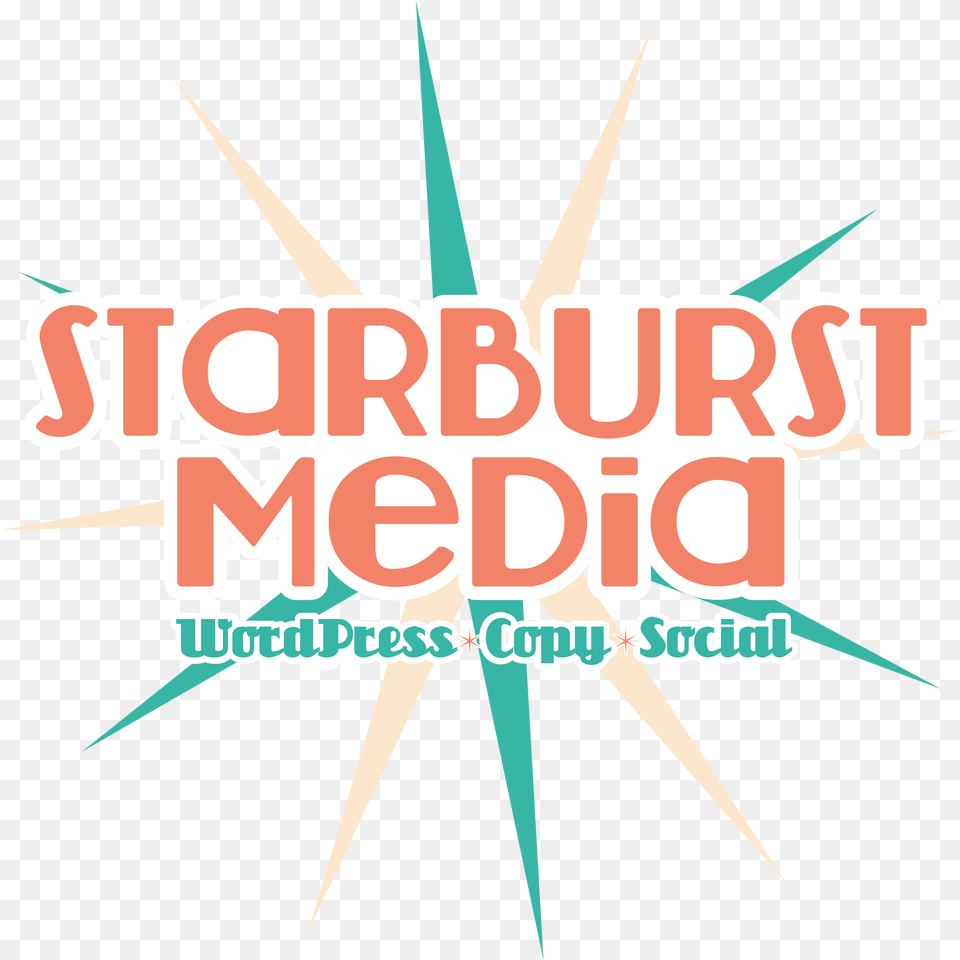 Starburst Media Vertical Logo Starburst Media, Advertisement, Poster Png Image