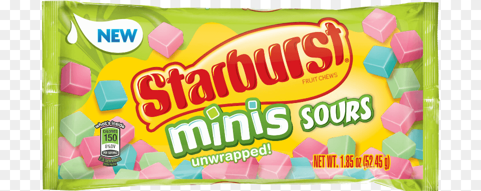 Starburst Mini Sours For Just 2 Starburst Unwrapped Mini Sours, Gum, Food, Sweets Png