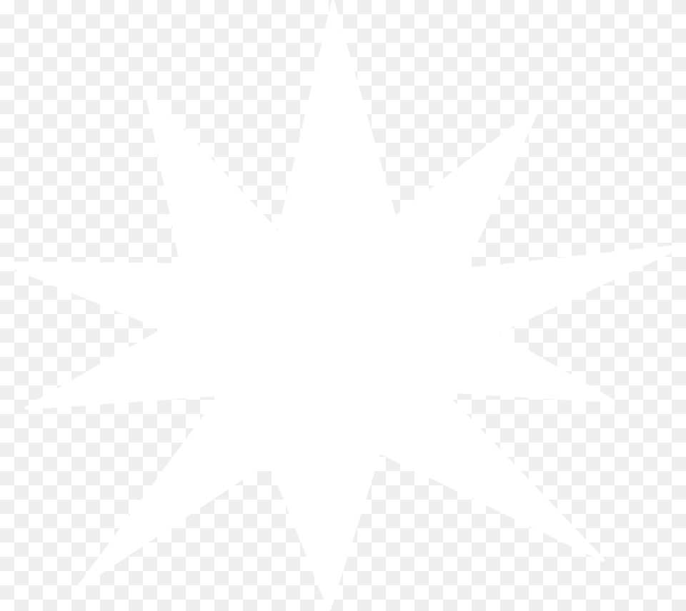 Starburst Silhouette By Paperlightbox Becoplex With Iron, Star Symbol, Symbol, Leaf, Plant Png Image