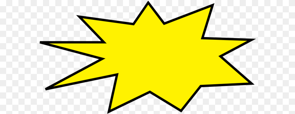 Starburst Vector To Use Resource Images Clipart Starburst Shape, Star Symbol, Symbol, Leaf, Plant Free Png