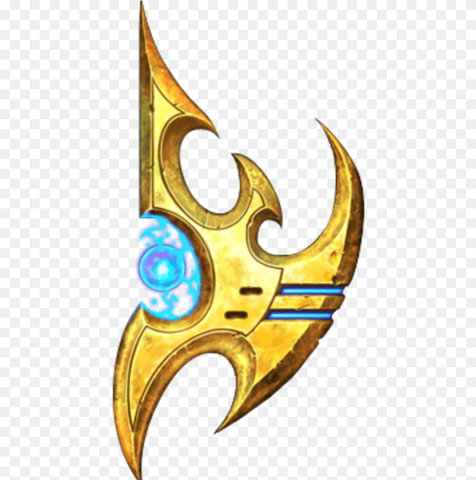 Starcraft 2 Protoss Symbol, Accessories, Jewelry, Weapon, Sword Free Png Download