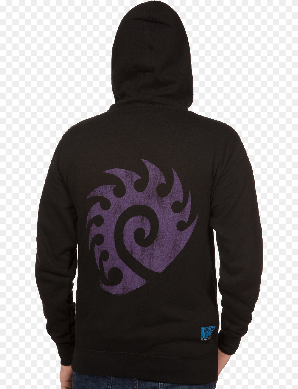 Starcraft Ii Zerg Vintage Logo Hoodie, Clothing, Hood, Knitwear, Sweater Free Transparent Png