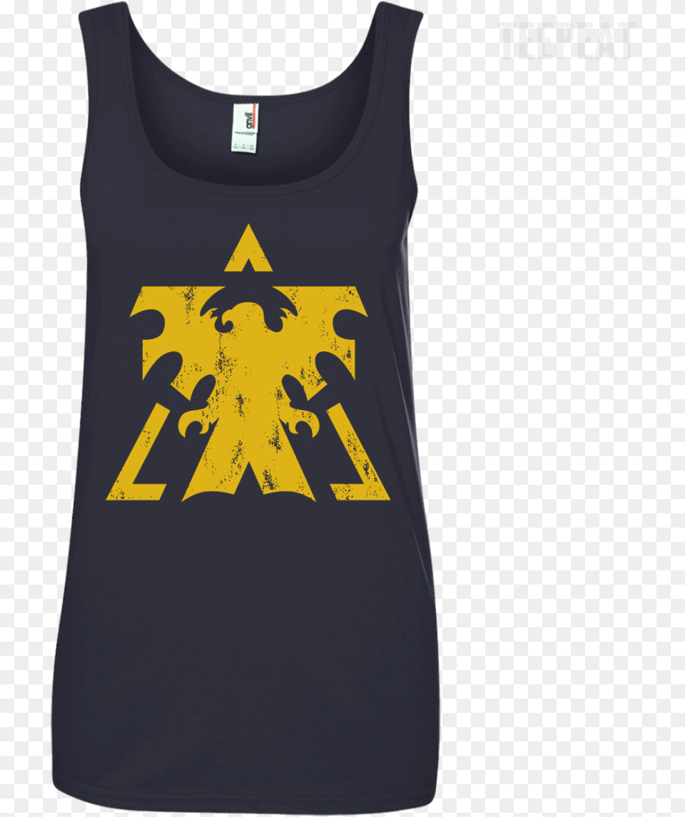 Starcraft Terran Logo Ladies Tee Starcraft 2 Terran, Clothing, Tank Top, Shorts Png