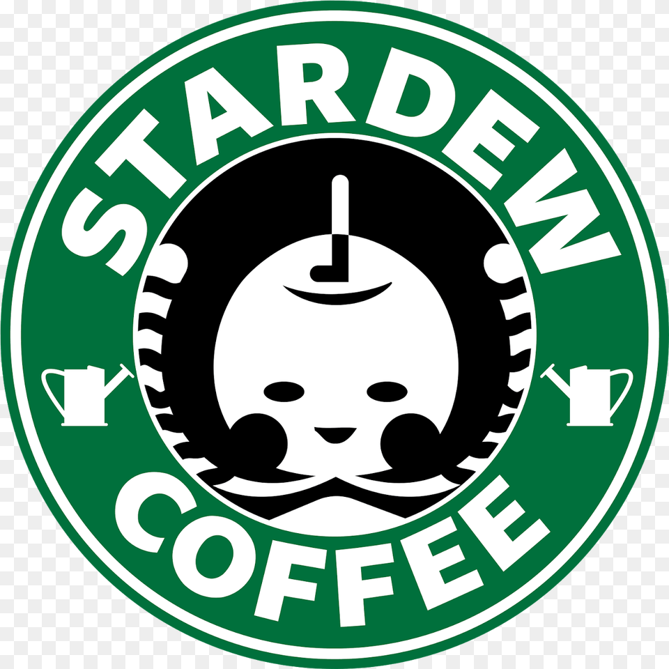 Stardew Coffee Circle, Logo, Face, Head, Person Png