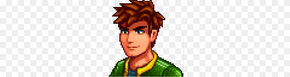 Stardew Valley Alex, Portrait, Photography, Person, Head Png