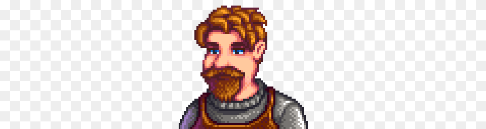 Stardew Valley Clint Transparent, Adult, Male, Man, Person Png