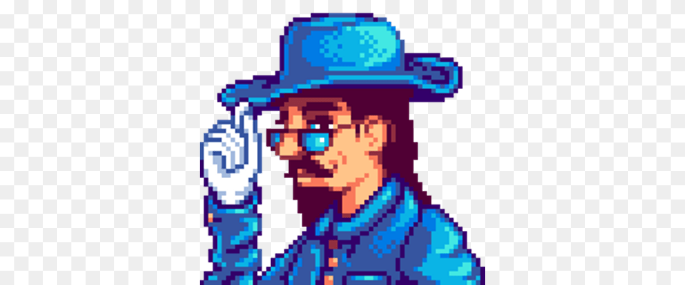 Stardew Valley Gunther Clothing, Hat, Photography, Person Free Transparent Png