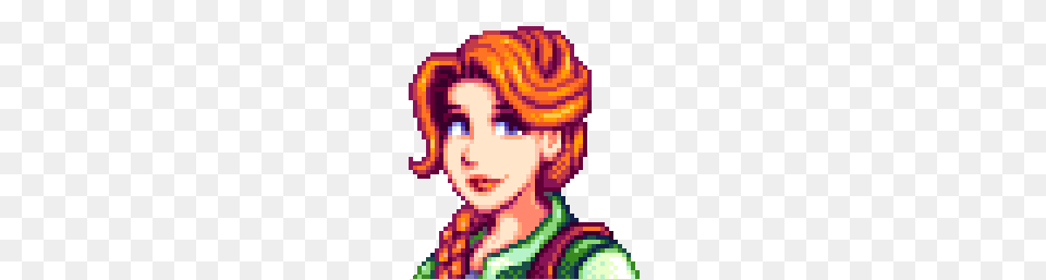 Stardew Valley Leah Transparent, Art, Face, Head, Person Png Image