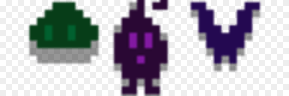 Stardew Valley Monster Danglers Cross, Purple Free Transparent Png