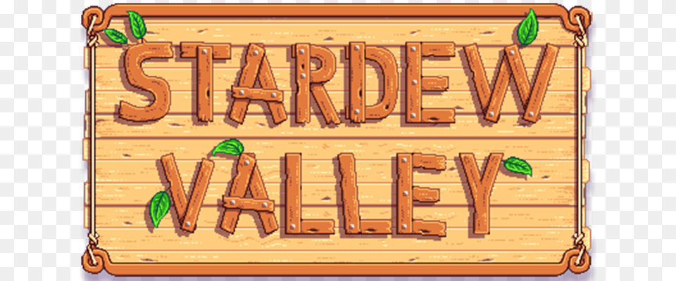 Stardew Valley Sign, Wood, Text, Computer Hardware, Electronics Free Png Download