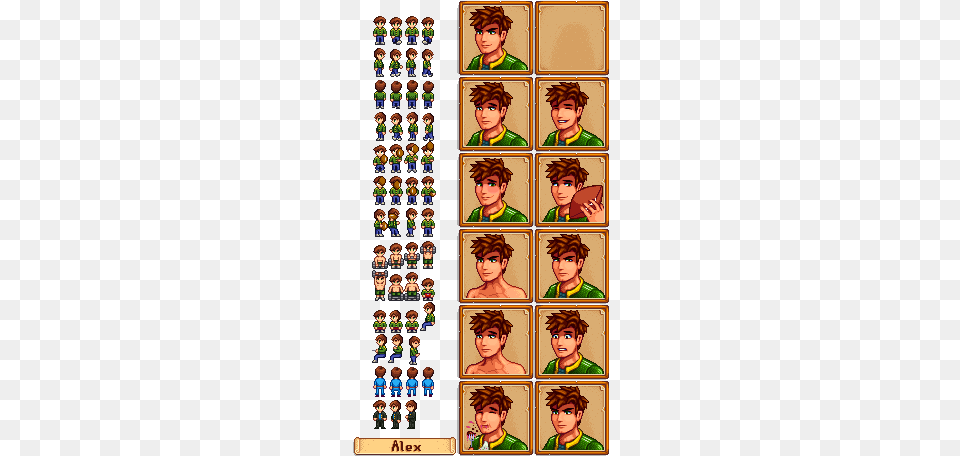 Stardew Valley Sprite Stardew Valley Harvey Character, Book, Comics, Publication, Baby Free Png Download