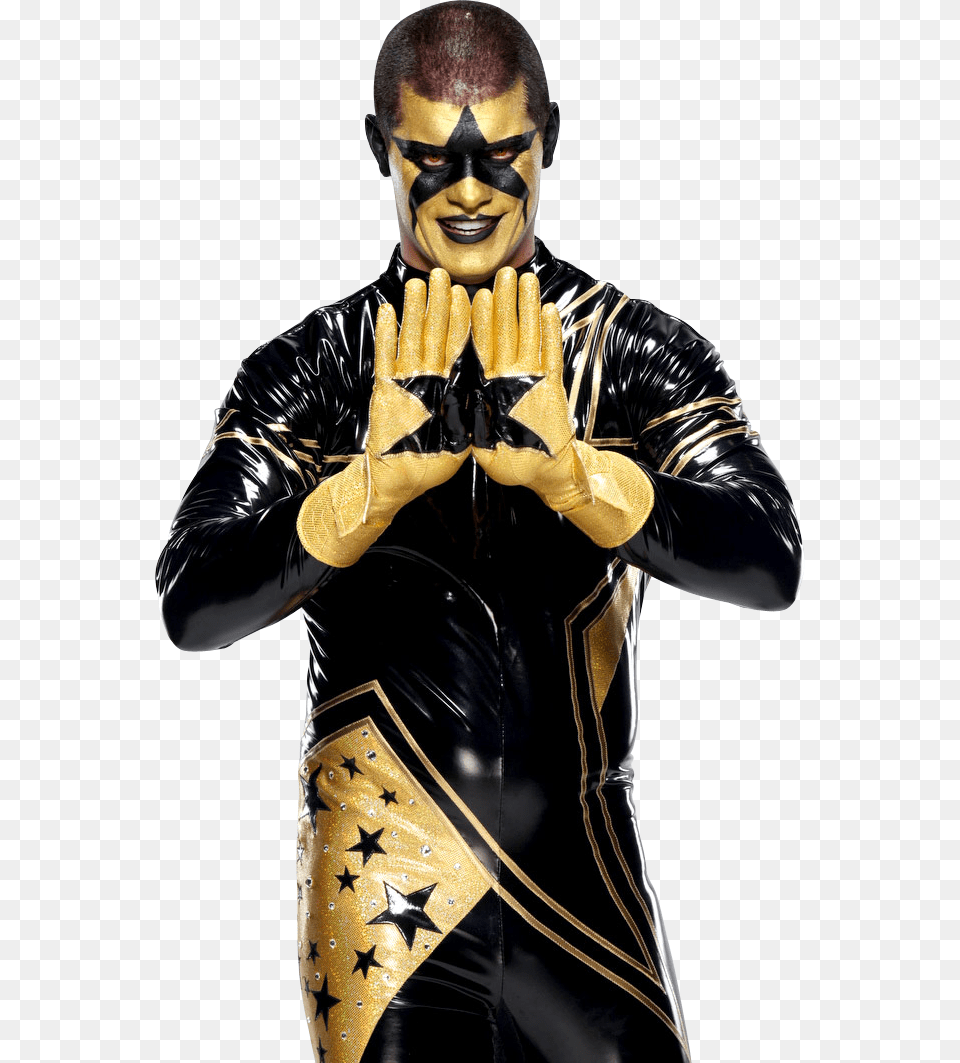 Stardust Download Stardust Wwe, Clothing, Glove, Adult, Man Free Png