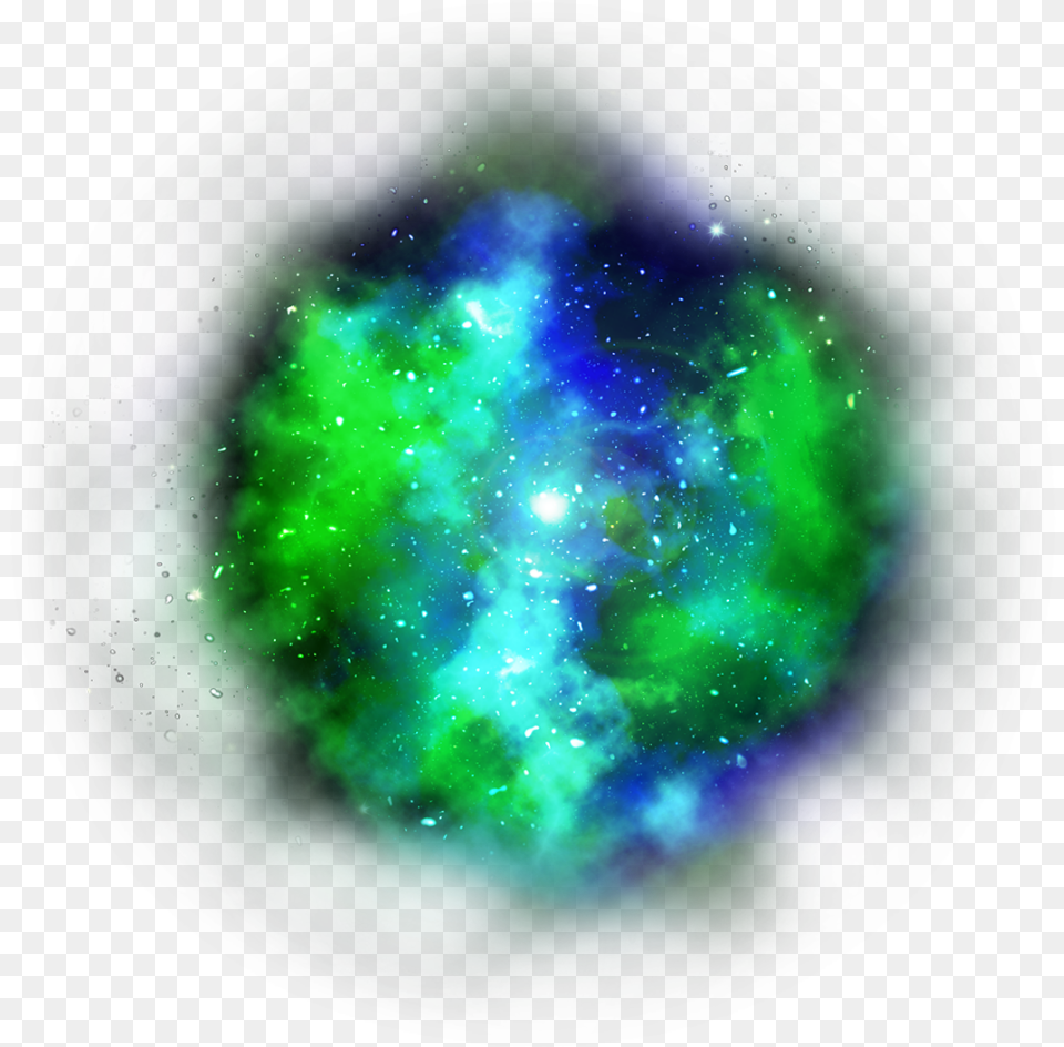 Stardust Dust Galaxy Colour Green Smoke Star Circle, Astronomy, Nebula, Outer Space, Moon Free Png