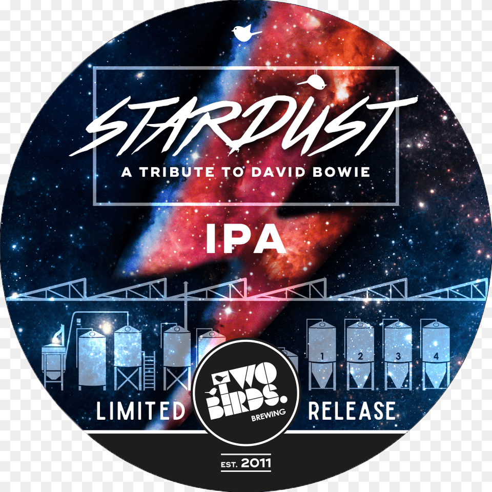Stardust Ipa Was Brewed In The Week That Marks Both Two Birds Brewing Taco X, Disk, Dvd Png