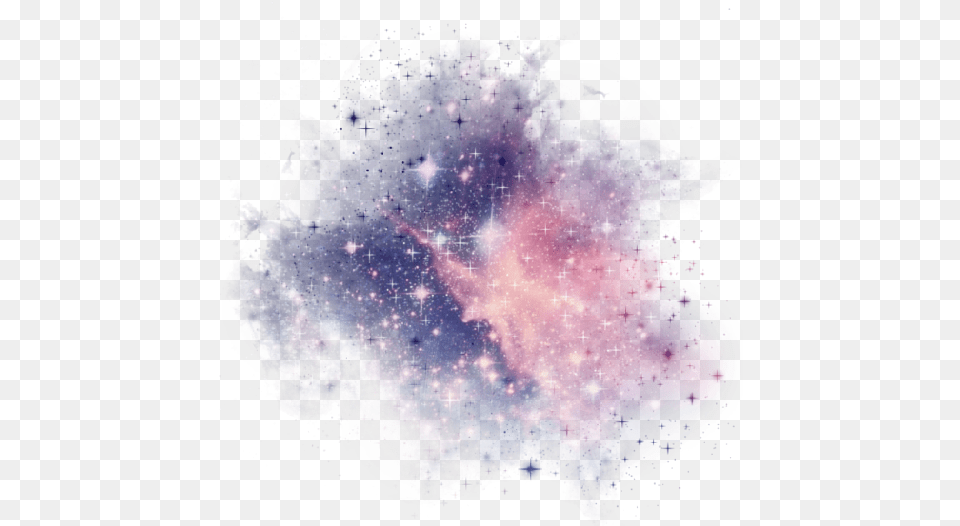 Stardust Stardusteffects Pinkandpurple Transparent Aesthetic Galaxy, Astronomy, Nebula, Outer Space Free Png