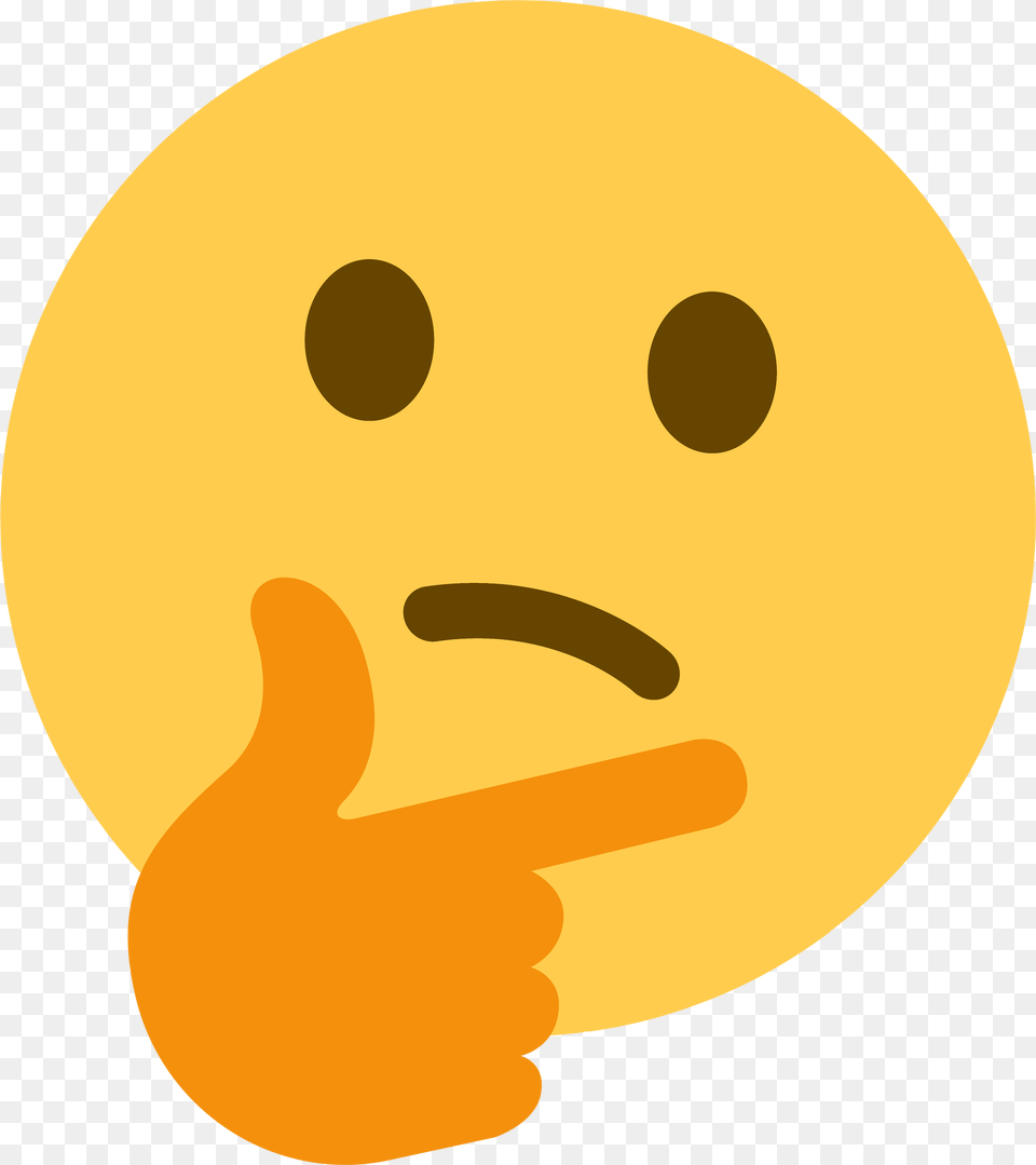 Starethink Discord Emoji Discord Thinking Emoji Transparent, Person, Body Part, Finger, Hand Png Image