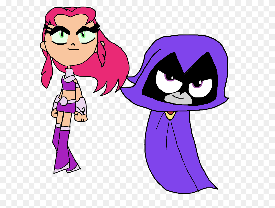 Starfire And Raven, Publication, Book, Comics, Baby Free Png