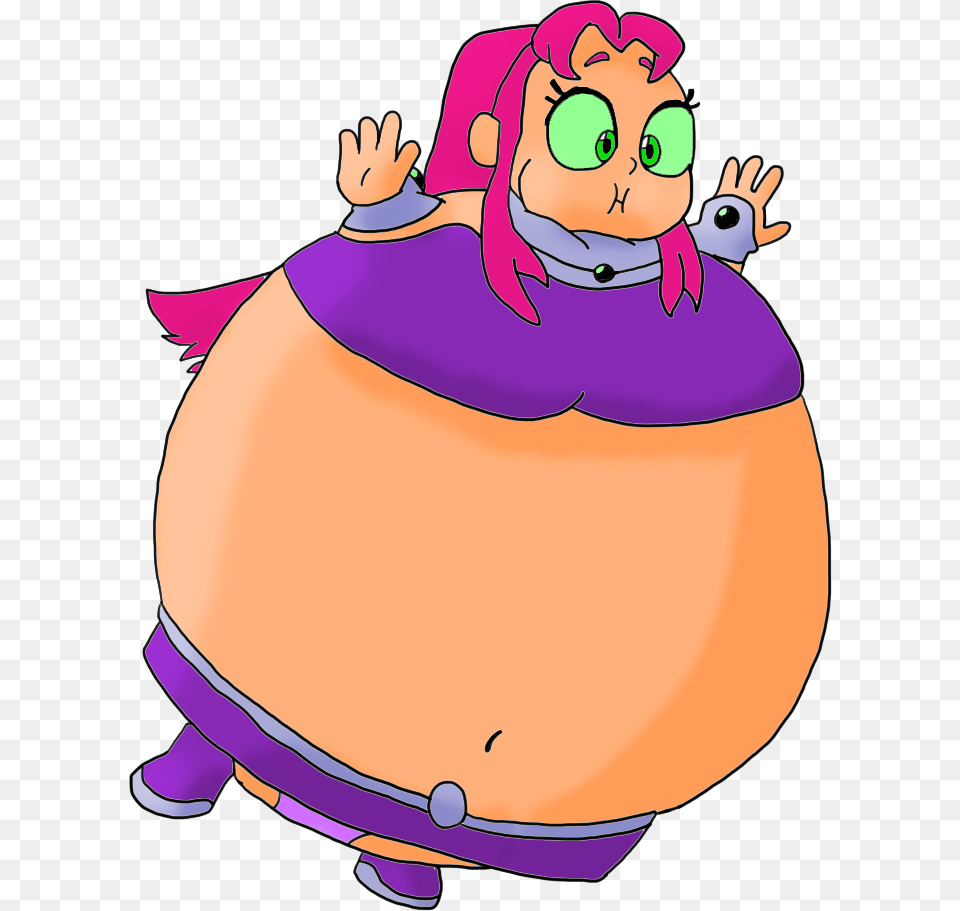 Starfire S Knowledge Teen Titans Go Starfire Belly, Baby, Person, Face, Head Free Png Download
