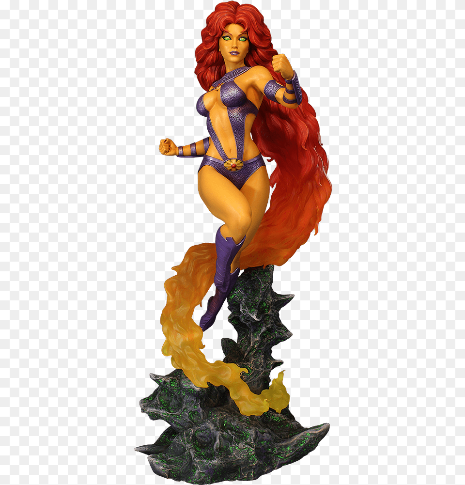 Starfire Statue, Adult, Female, Figurine, Person Png