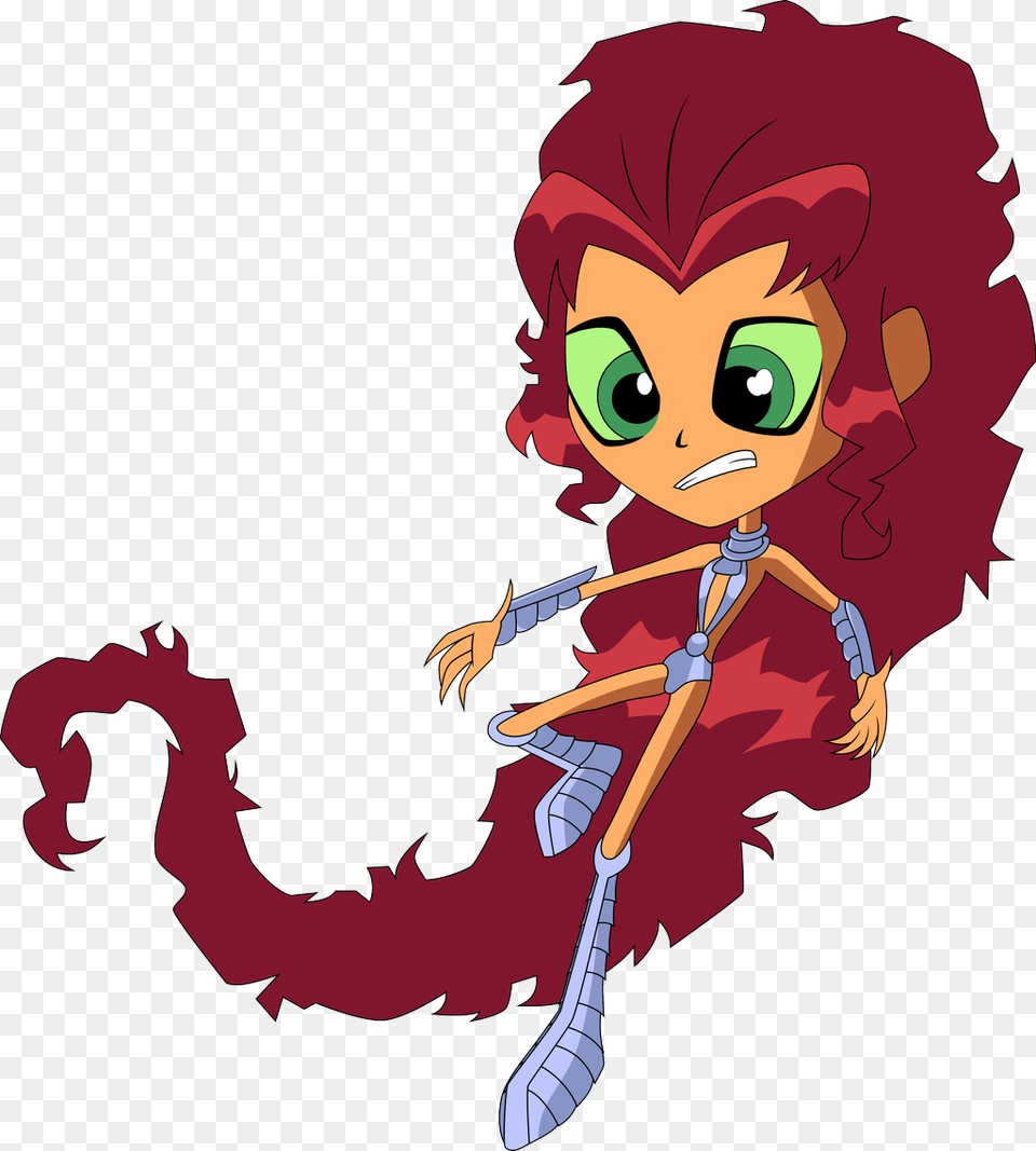Starfire The Terrible From Teen Titans Go, Baby, Person, Face, Head Free Png