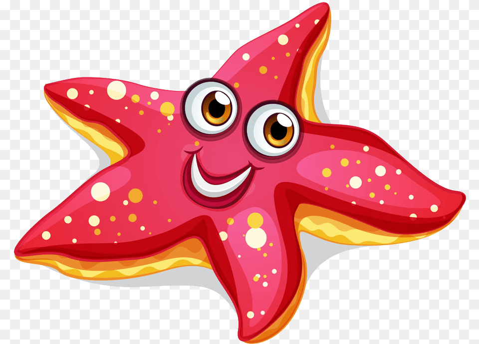 Starfish Cartoon Star Fish Cartoon, Animal, Sea Life, Shark Png