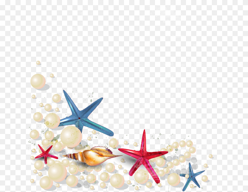 Starfish Clipart Sandy Transparent Background Sea Shells Clip Art, Accessories, Animal, Sea Life Free Png Download