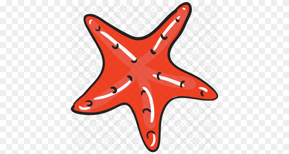 Starfish Icon Dot, Animal, Sea Life, Invertebrate Png