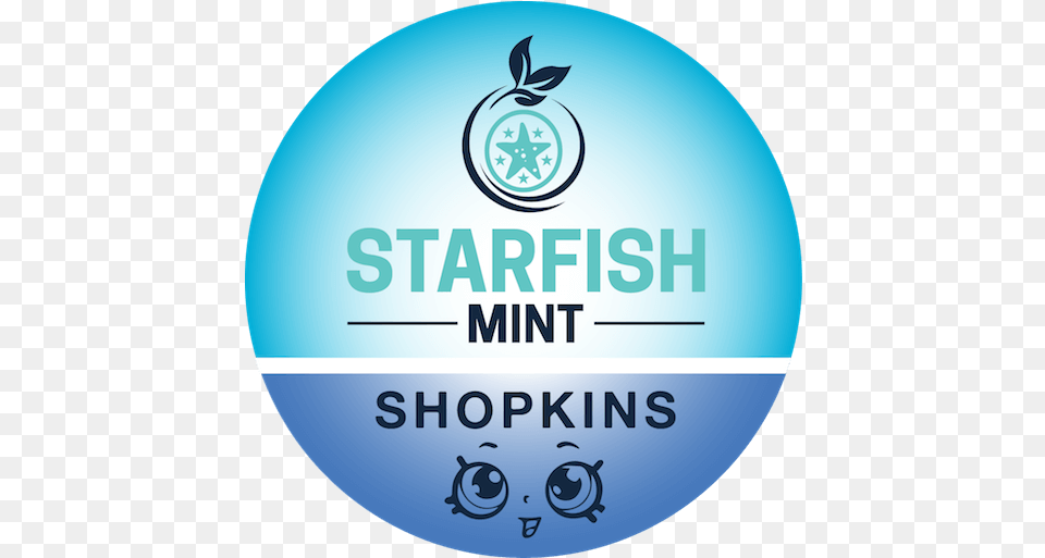 Starfish Shopkins Circle, Logo, Disk, Advertisement, Badge Png