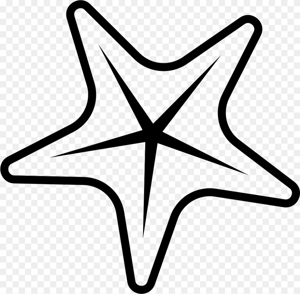 Starfish Starfish Icon Vector, Star Symbol, Symbol Free Png Download