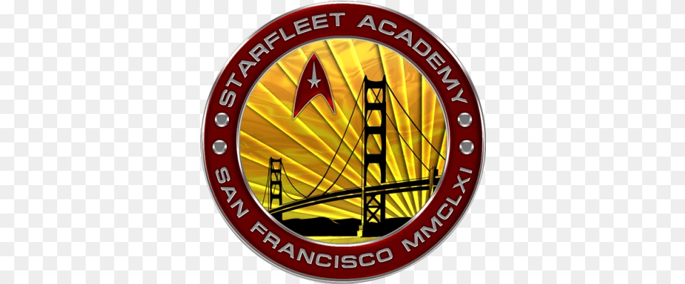 Starfleet And Vectors For Download Dlpngcom Starfleet Academy Command Logo, Machine, Wheel, Emblem, Symbol Free Transparent Png