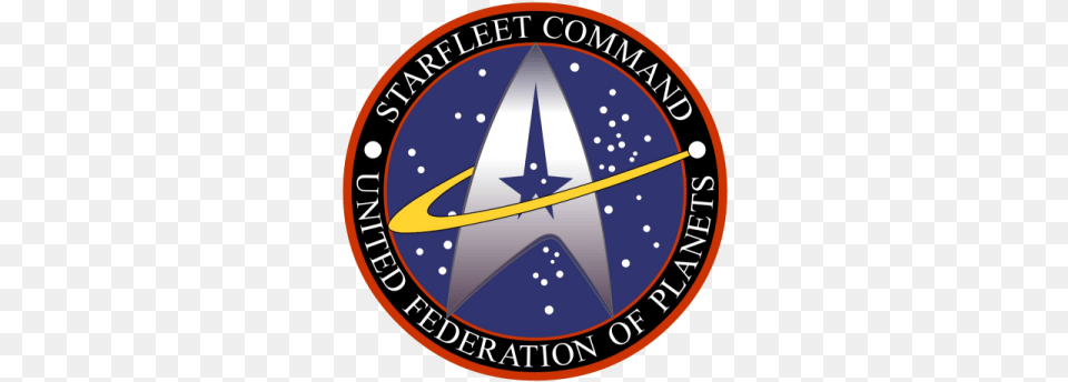 Starfleet Command Star Trek Emblem, Symbol, Logo, Disk, Badge Free Png Download