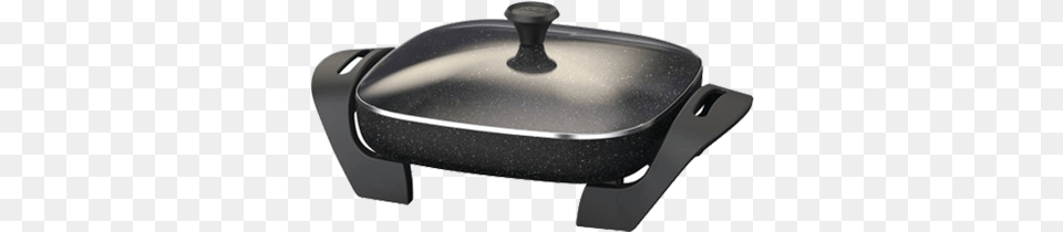 Starfrit 002 0000 The Rock By Starfrit Electric Rock By Starfrit 002 0000 1200 W Electric Skillet, Cooking Pan, Cookware, Appliance, Cooker Free Png Download