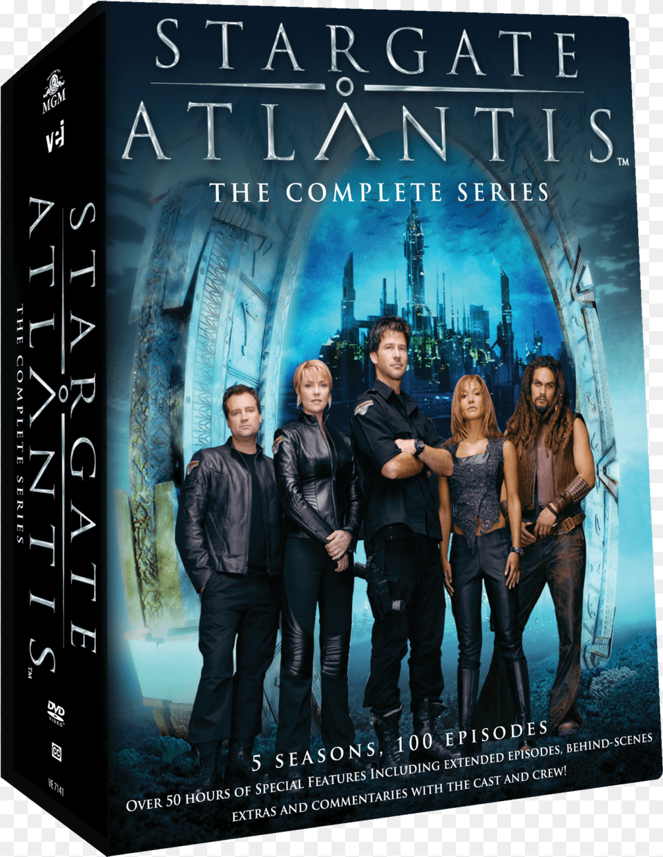 Stargate Atlantis The Complete Series New Super Enhanced Picture 7141 Stargate Atlantis, Jacket, Publication, Book, Clothing Free Transparent Png