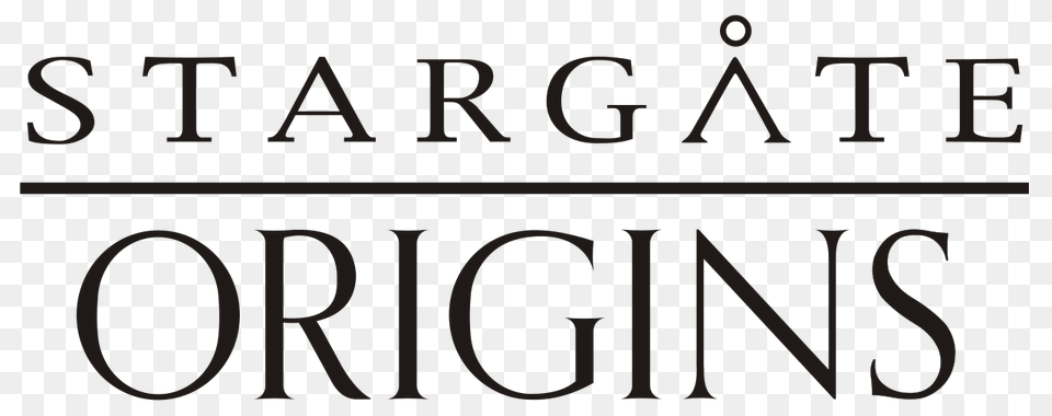 Stargate Origins Logo, Text, Scoreboard, Alphabet, Ampersand Free Transparent Png