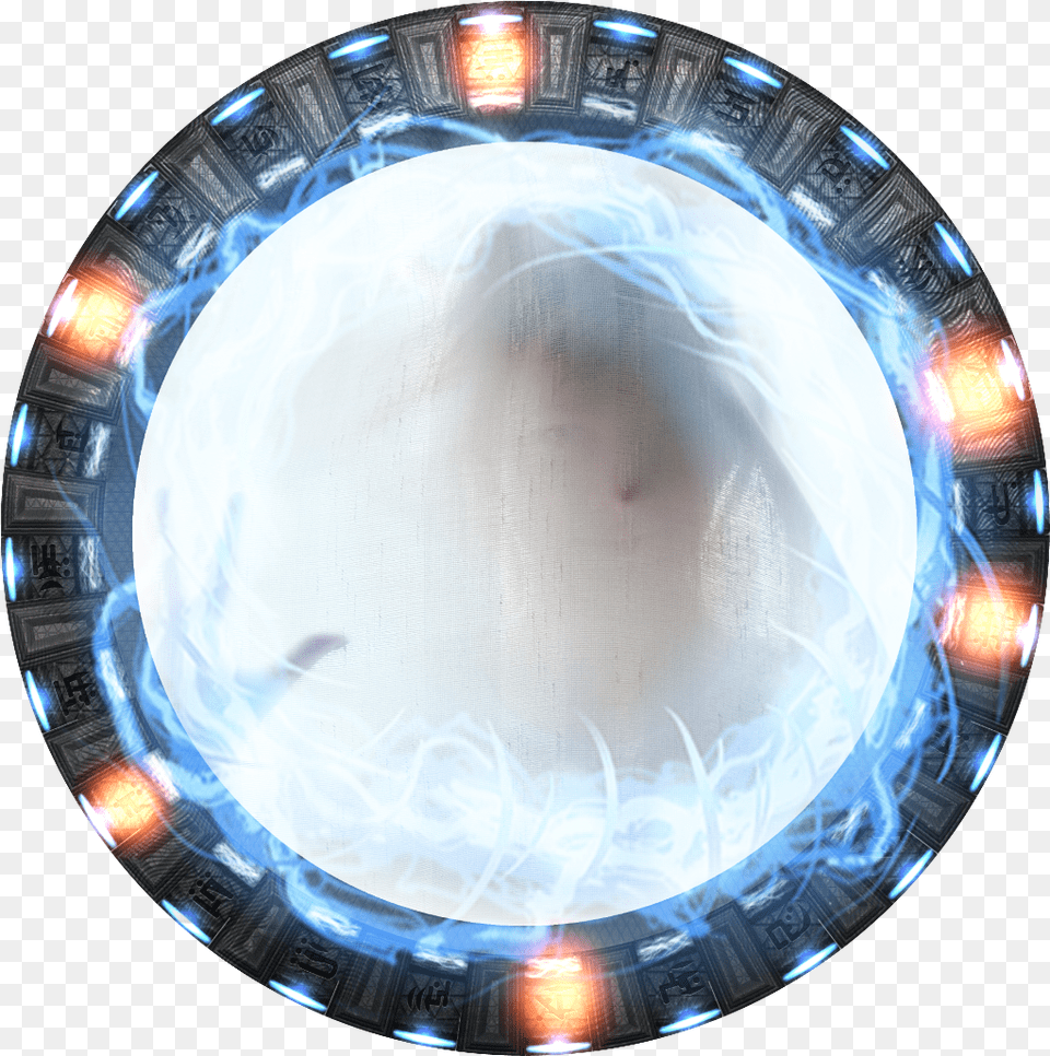 Stargate Portal Space Freetoedit Transparent Stargate, Lighting, Sphere, Photography, Face Png Image