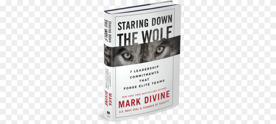 Staring Down The Wolf By Mark Divine New York Fries Butter Chicken, Book, Publication, Novel, Animal Free Transparent Png